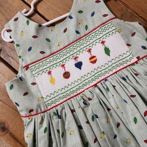 Smocked Holiday Dress